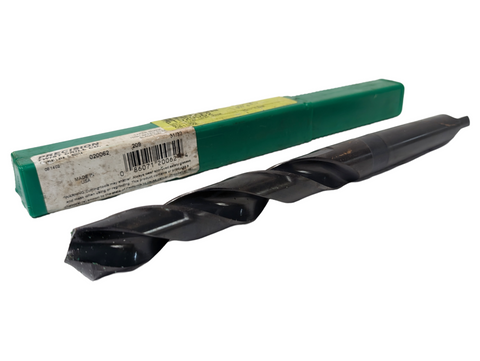 Precision 020062 High Speed Drill Bit 31/32" HSS Black Steel Taper Shank