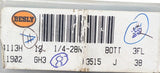 Lot of (8) Besly 1113H Spiral Flute Bottom Tap 1/4"-28NF 3 Flute GH3 BOTT