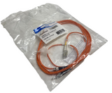 Lot of (2) ICC ICFOJ3M303 Fiber Optic Patch Cable LC-ST Duplex MM 62.5/125µm 3M