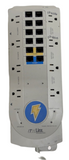 ITW Linx SurgeGate M8COM Surge Protector 8 Outlet Strip 125VAC 15A 50/60Hz