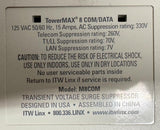 ITW Linx SurgeGate M8COM Surge Protector 8 Outlet Strip 125VAC 15A 50/60Hz