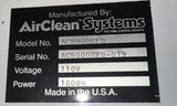 Air Clean Systems AC8000HFB 96" x 22" Horizontal Flow Clean Bench Fume Hood