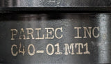 Parlec C40-01MT1 Modular Shank Tool Holder #1 Morse Taper 1.75" Projection