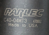 Parlec C40-04MT3 Modular Shank Tool Holder #4 Morse Taper 2" Dia 3.5" Projection