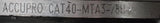 Accupro CAT40-MTA3-75U Tool Holder Morse Taper #3 3" Projection