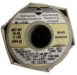 Kester SN63PB37 Solder Wire Alloy 0.025" Diameter 1 LB Spool 24-6337-8809