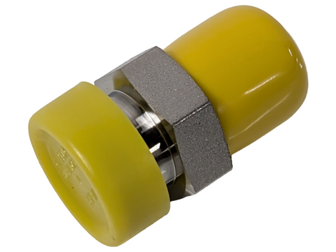 Swagelok SS-600-SC-12 Sanitary Fitting 3/8" Tube OD x 3/4" Kwik-Clamp Flange