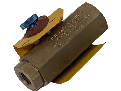 Deltrol Pneu-Trol PC5-2 Hydraulic Flow Control Valve 1/4" NPT Screw-In