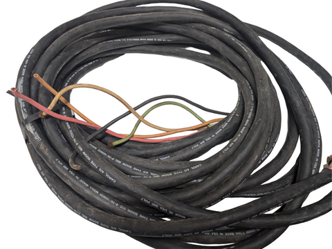 Carol P-7K-123033 6/5 SOOW Flexible Wire Cable 600V 100' L Approx Outdoor Indoor