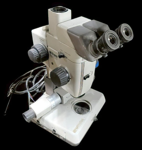 Nikon SMZ-U Stereo Zoom Microscope w/ Sony CCD-IRIS/RGB Camera & C-0.6x Lens