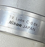 Nikon SMZ-U Stereo Zoom Microscope w/ Sony CCD-IRIS/RGB Camera & C-0.6x Lens