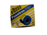 Cooper Bussmann 3W757 Fusetron Fuse Block Type T 15 Amp 4 Pack