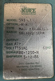 Kurz Instruments 543-B-R Mass Flowmeter Calibrator 115VAC 60Hz