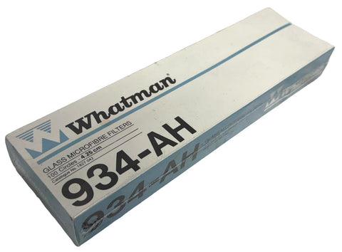 Whatman 934-AH Glass Microfibre Filters 4.25 cm 100 Circles 1827 042