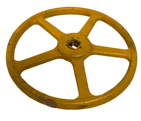 Kitz 300 Gate Valve Wheel 12" Diameter 1" Center Square