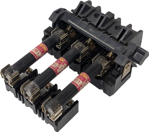 Allen-Bradley X-341737 Disconnect Switch 600 V 30 Amp 3 Phase 10 HP w/ Fuses