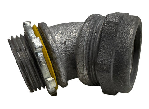 Lot of (5) OZ Gedney 4Q-4100 Liquidtight Connector 1"