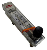 Dwyer RMA-11-SSV Polycarbonate Flowmeter 100PSI 130°F 1/8" NPT