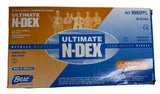 Ultimate N-Dex 9905PFL Nitrile Medical Examination Gloves Size 8-9 50 Pack