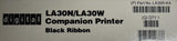 Digital LA30R-KA Black Printer Ribbon Fits LA30N/LA30W Printer