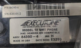 Executone Model 12 SMT Phone Black Full Speaker Programmable Buttons 84390-4