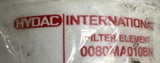 Hydac 0080MA010BN Filter Element 15 GPM Max Flow