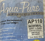 Aqua-Pure AP110 Water Filter 5 Micron Nominal 2 Pack