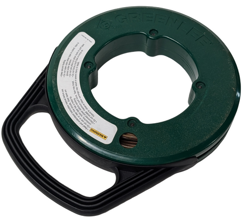 Greenlee 438-5 Steel Fish Tape 50' x 1/8" x .060" 400 lbs. Tensile Strength