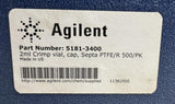 Agilent 5181-3400 Vial Convenience Kit 2 mL Crimp Top Vials & Caps 500-Pack