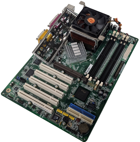 DFI-ITOX G4S600-B ATX Industrial Computer Motherboard 2.4GHZ w/ I/O Bezel