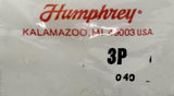 Humphrey 3P TAC Push Button Valve 3-Way Spring Return