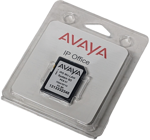 Avaya IPO MU-Law PCS07 System SD Card 700479710 1313332346