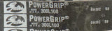 Gates PowerGrip 300L100 Industrial Timing Belt 0.3750" Pitch 1" Width 80 Teeth