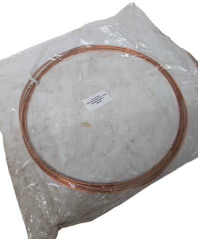BT-225 Double Wall Welded Steel Tubing 1/8" 0D X 0.028" Wall 25' Length Coil