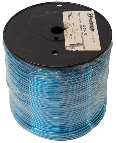 Freelin-Wade 1C-156-27 Polyurethane Tubing Blue 95A PUR 4mm x 2.4mm x 500' Roll