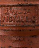 Victaulic No. 10 90-Degree Grooved Elbow Fitting 2-1/2" w/ Flexible Couplings