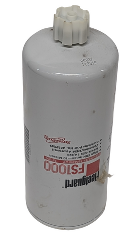 Fleetguard FS1000 Fuel Water Separator Filter 10 Micron Spin-On Cummins 3329289