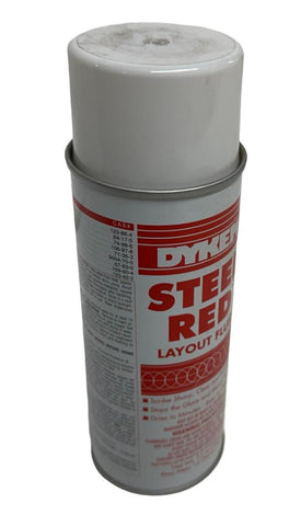 Dykem 80096 Steel Red Layout Fluid 12 oz Can