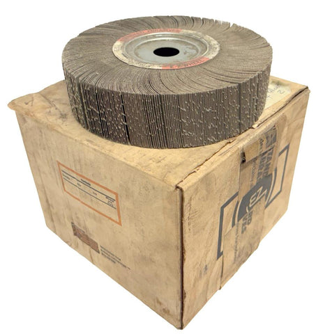 Lot of (2) Standard Abrasives 681605 Flap Wheel 8" X 2" X 1" 120 Grit