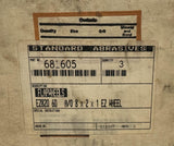 Lot of (2) Standard Abrasives 681605 Flap Wheel 8" X 2" X 1" 120 Grit