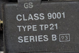 Square D 9001KM1 Pilot Light Blue Series F 110/120 VAC 50/60 HZ