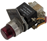 Square D 9001KM1 Pilot Light Red Series F 110/120 VAC 50/60 HZ