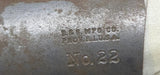 Lot of (2) Brown & Sharpe 22 Round Collet 1/2"