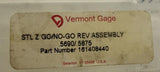 Vermont Gage 161408440 Steel Z Go/No-Go Reversible Assembly .5690/.5875