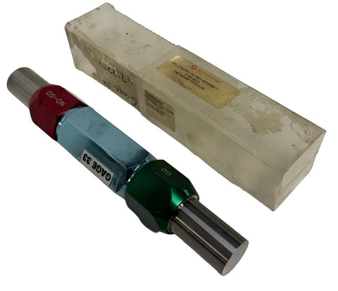 Vermont Gage 161410440 Steel Z Go/No-Go Reversible Assembly .9130/.9315