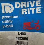 Drive Rite L495 Premium Utility V Belt 48X950
