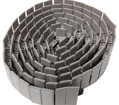 Rexnord LF843K3-1/4 Table Top Chain Steel Straight Running 3.25" Width 1" Pitch