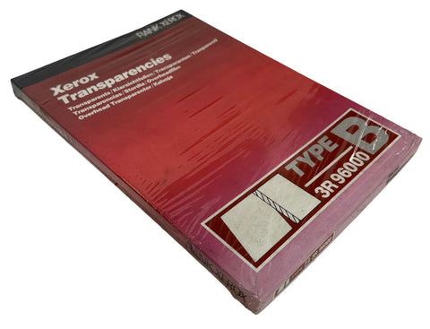 Xerox 3R96000 Type B Laser Transparencies A4