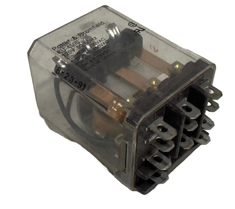 Potter & Brumfield KU-4505 Relay 120V 50-60HZ 250VAC 28VDC
