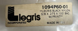 Legris 1094P60 Black Nylon Tubing 3/8" X .275" X 100'